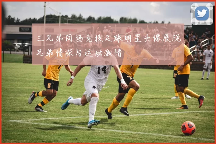三兄弟同场竞技足球明星头像展现兄弟情深与运动激情